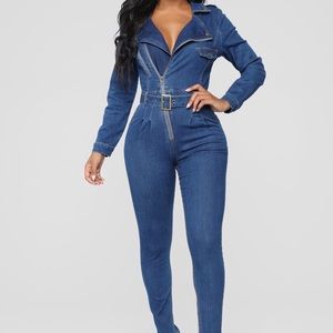 Denim Jumpsuit